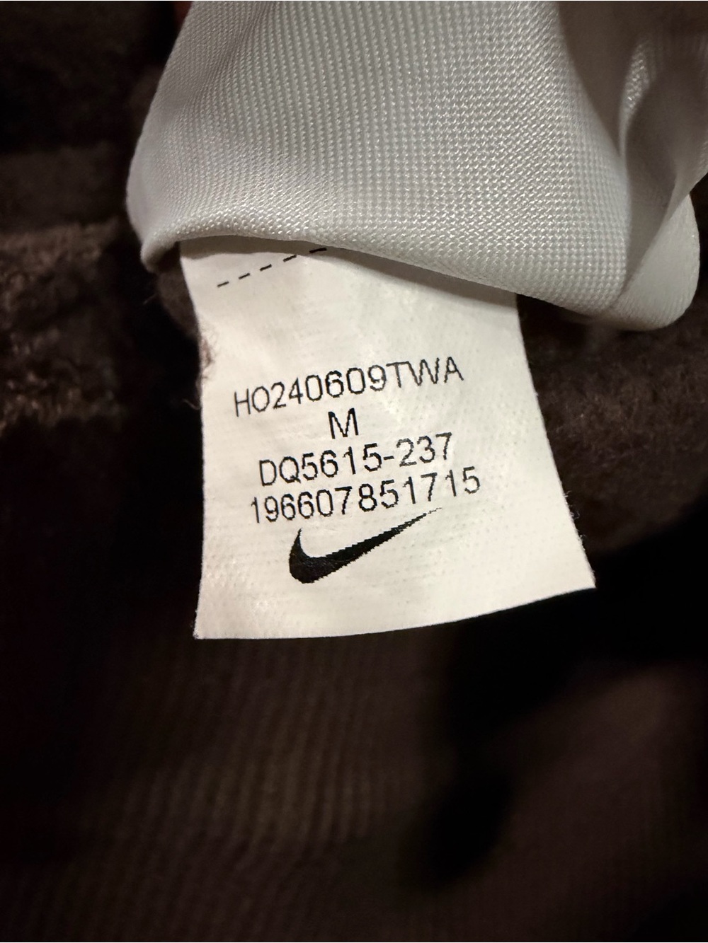 Nike Brown Fleece Pants - Picture 7 of 7